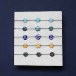 Persian Minakari Ankle Bracelet Model Rokh