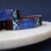 Leather & Copper Bracelet Minakari - Artistic Raika
