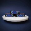 Leather & Copper Bracelet Minakari - Artistic Raika