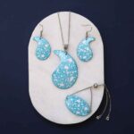 Persian Minakari Jewelry Set Model Darya