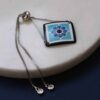 Persian Minakari Jewelry Set Model Hafez