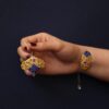 Persian Minakari Jewelry Set Model Khorshid