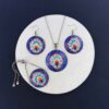 Persian Minakari Jewelry Set Model Lotus