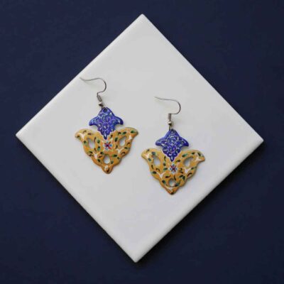 Persian Minakari Jewelry Set Model Taban