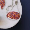 Persian Minakari Jewelry Set Model Toranj
