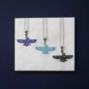Persian Necklace Minimalist - Zoroastrian Symbol Farvahar