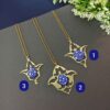 Persian Minakari Necklace Model Moshabak