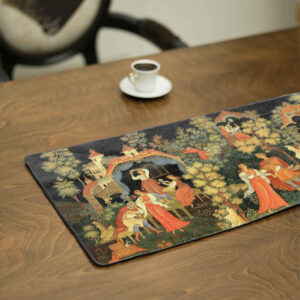 Persian Elegance Velvet Table Runner Model Rokhsareh
