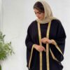 Traditional Abaya for Women with Airy Sleeves and Soft Fabric