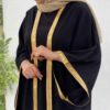 Traditional Abaya for Women with Airy Sleeves and Soft Fabric