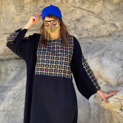 Traditional Abaya for Women with Embroidery and Soft Fabric