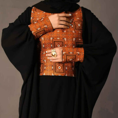 Elegant Butterfly Abaya for Women – Persian-Inspired with Airy Sleeves