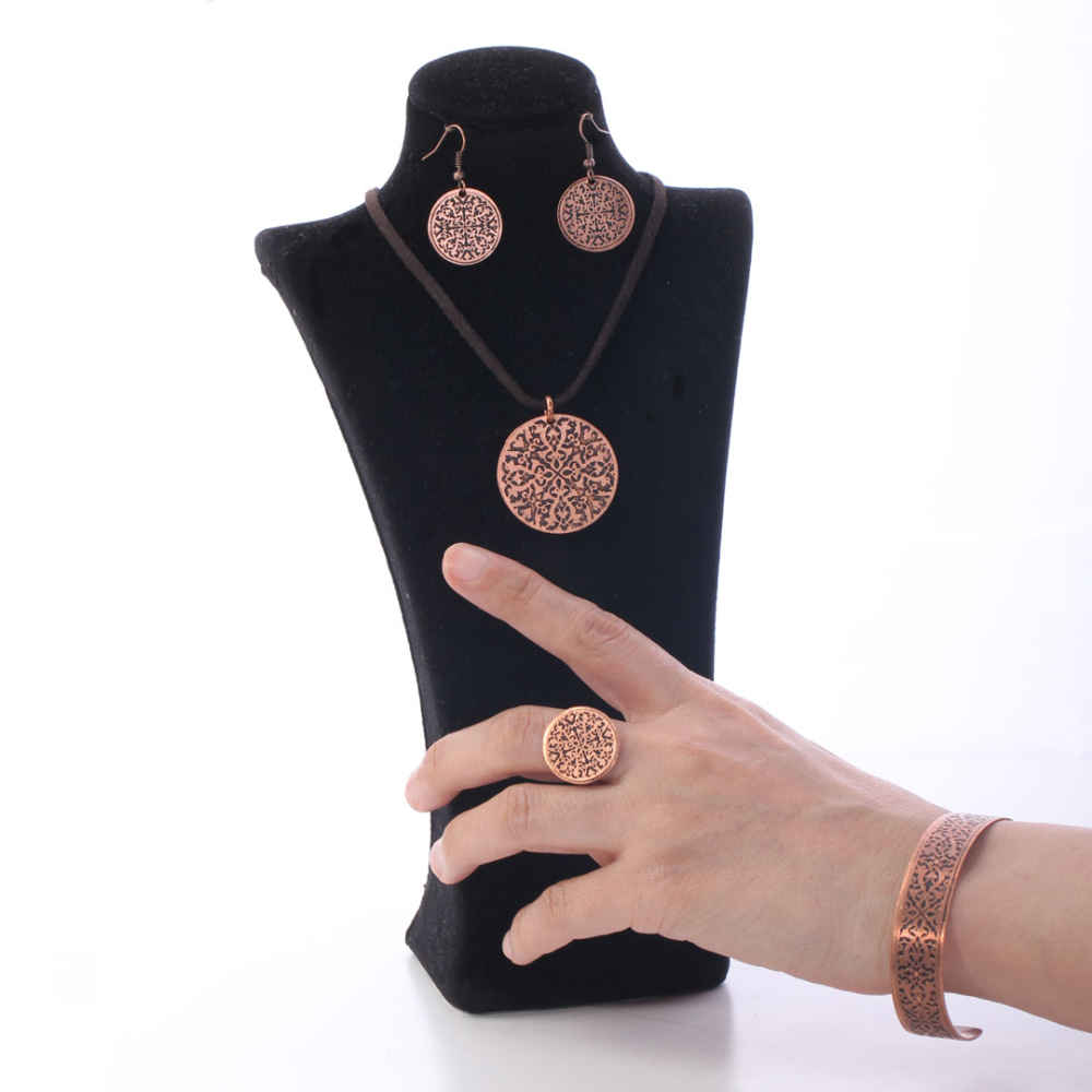 Copper Jewelry Set Model Eslimi