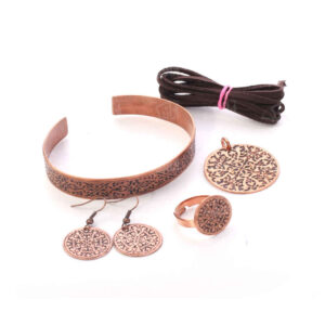 Set of Copper Jewelry Model Eslimi