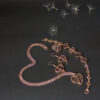 Copper Jewelry Set Model Heart