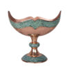 Turquoise Inlay Copper Bowl Model Lux