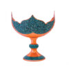 Turquoise Inlay Copper Bowl Model Rasa