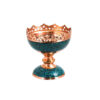 Decorative Bowl Persian Artisan-Crafted Turquoise Inlay Dayan