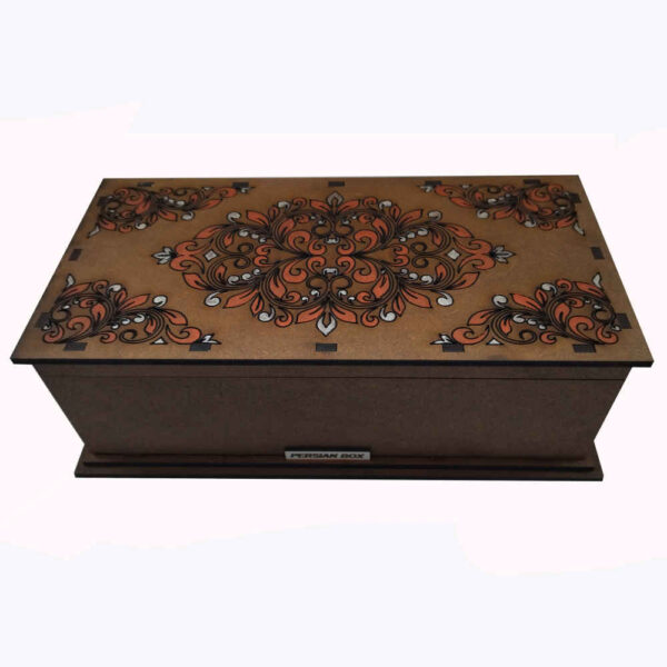 Nuts Organizer Box in Wood, Model Salva