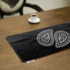 Persian Elegance Velvet Table Runner Model Tradition