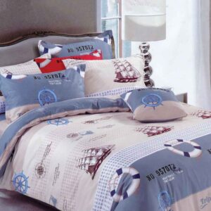 4 Pieces Bedsheet Model Ship