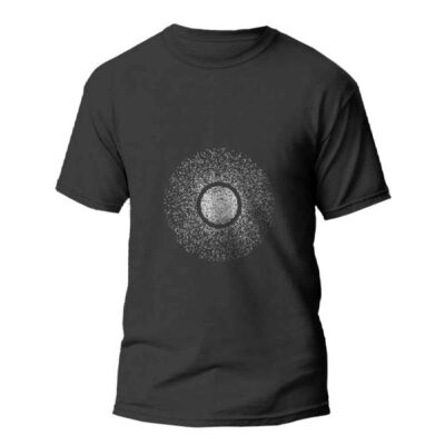Black T-Shirt Model Electron