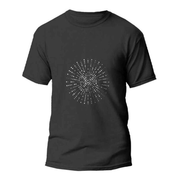 Ink Stain Art T-Shirt – Model Stain | Dark Grunge Design Tee