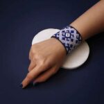 Persian Embroidered Bracelet Model Maryam