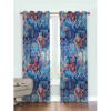 Printed Velvet Eyelet Curtain – Hoor