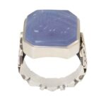 Islamic Yemeni Aqeeq Silver Ring for Men Hussain