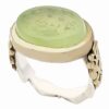 Islamic Yemeni Aqeeq Silver Ring for Men Ya Ali