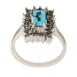 Neyshabour Turquoise Women’s Silver Ring Model Nivan