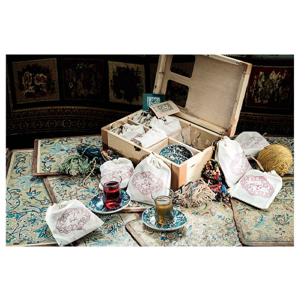 Treasured Persian Artisanal Gift Set Model Mahnaz