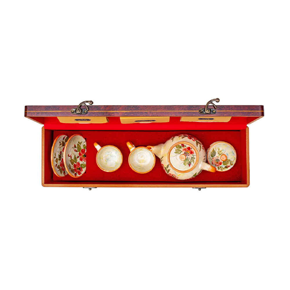Treasured Persian Artisanal Teapot Gift Set Ronak