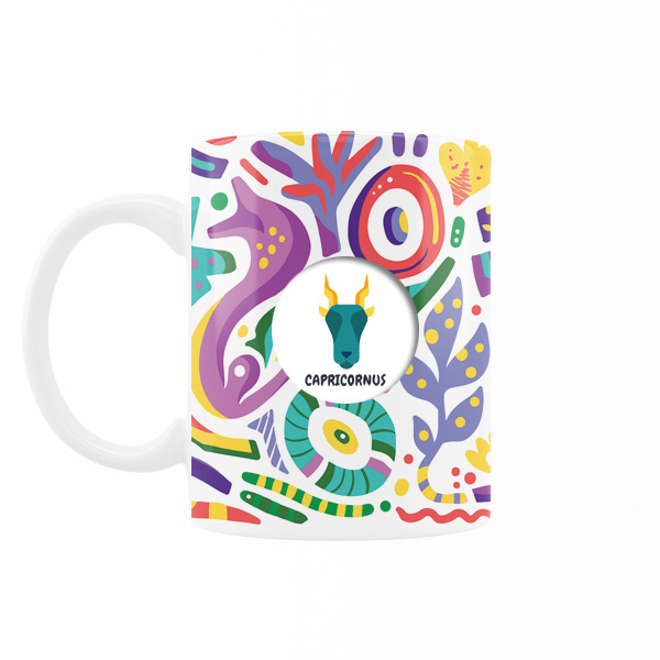 Persian Zodiac Mug - Dey Pattern Symbol