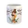Persian Ceramic Coffee Mug Model Madar