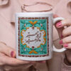 Persian Ceramic Coffee Mug Model Molavi