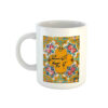 Persian Ceramic Coffee Mug Model Yellow