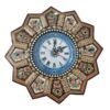 Handcrafted Persian Wooden Wall Clock - Khatam Marquetry Art, Katayoon