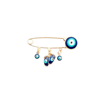 Safety Pin Brooch for Kids – Baby Feet Model for Adorable Protection