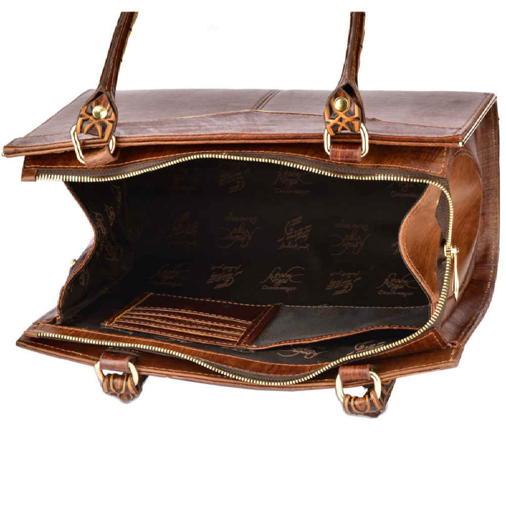 Real Leather Satchel Bag for Women – Model Dorna