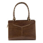 Real Leather Satchel Bag for Women - Model Dorna