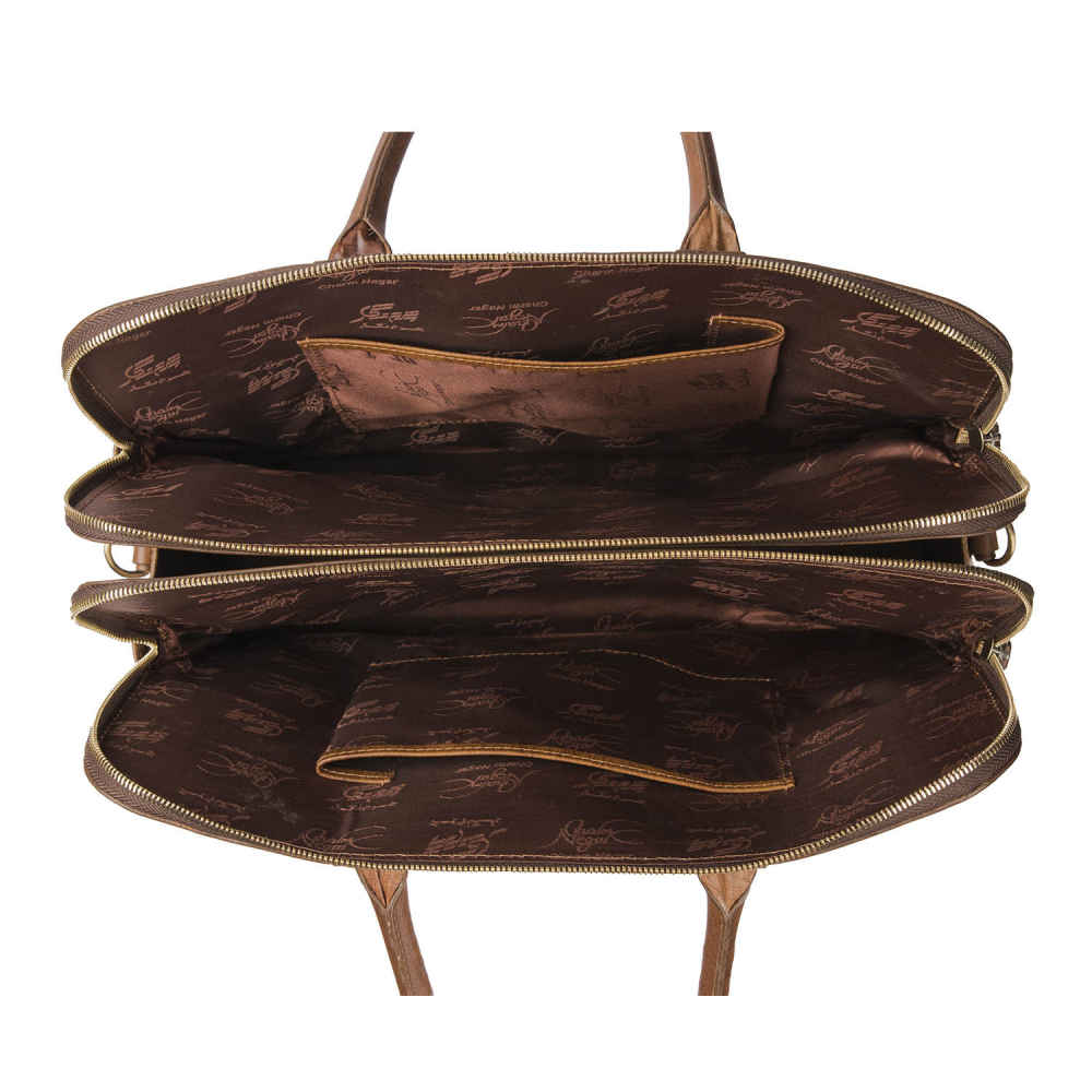 Persian Leather Briefcase – Raika Model