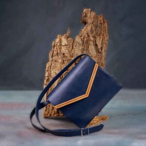 Luxurious Handcrafted Leather Crossbody Shoulder Bag – Darya Edition