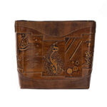 Leather Tote Bag - Persian Calligraphy Kimia