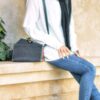 Luxurious Handcrafted Leather Crossbody Shoulder Bag - Shab Design