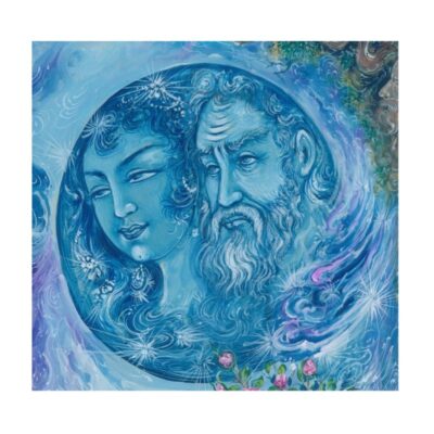 Original Persian Miniature Art Painting: Watercolor – Khayam by Rasoul Motamedi