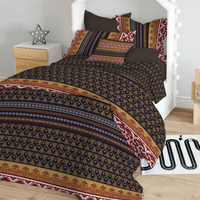 5-Piece Double-Sized Bed Linen Set – Flora