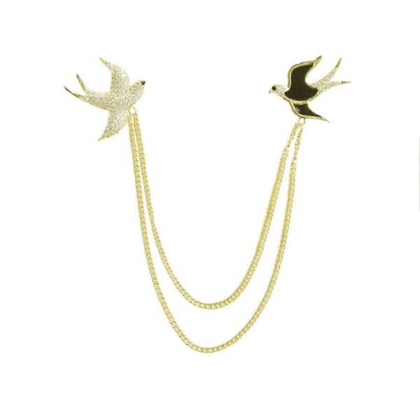 Brooch Pin – Swallow Design