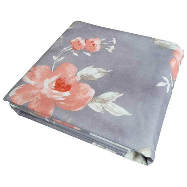 Cotton Double Flat Sheet – Soft & Durable, Lava